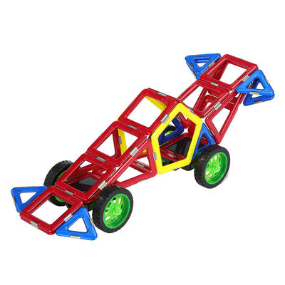 Στάμ Μαγνητικά μπλοκάκια Speed Racer Μαγνητικά αυτοκίνητα Παιχνίδια για την ανάπτυξη της νοημοσύνης