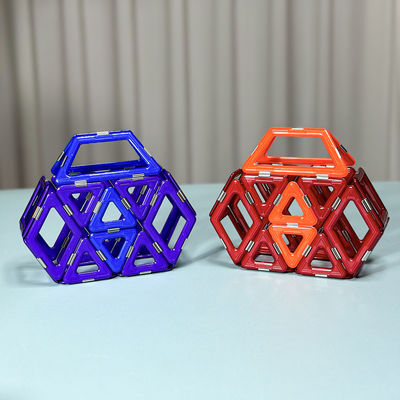 DIY 3D Παιδιά Δημιουργικό Μαγνητικό Diy Κτίρια Μπλοκ Σχήματα τσάντας Μαγνητικά πλακάκια
